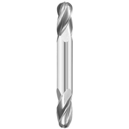 Fullerton Tool 4-Flute - 30 Degree Helix - 3200 GP End Mills, RH Spiral, Ball, Standard, 1/8 32498